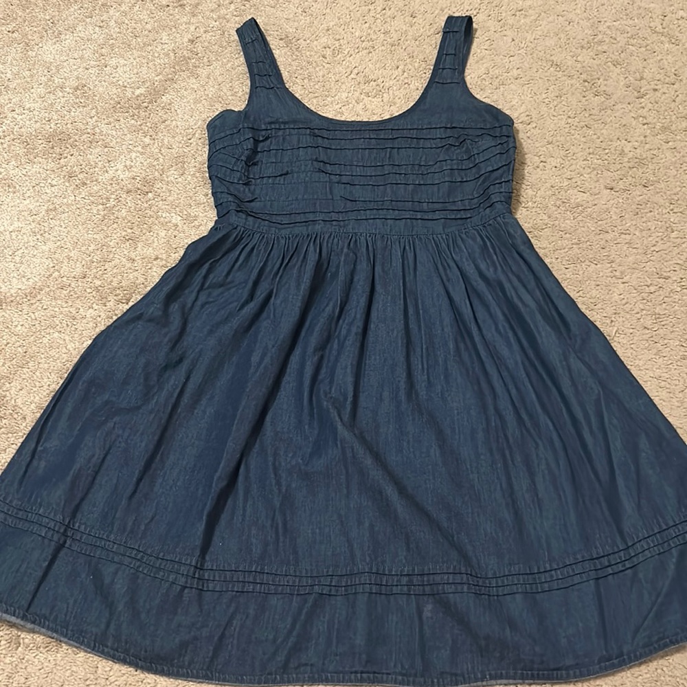 Light weight denim dress
